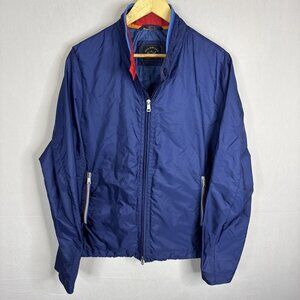 Paul & Shark Yachting Jacket Made in Italy Men’s Large Navy Nylon Zip Up